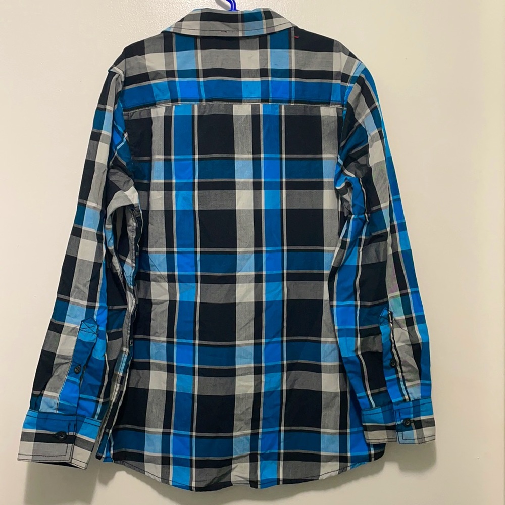Boys Button Up Collar Shirt - Picture 2 of 3